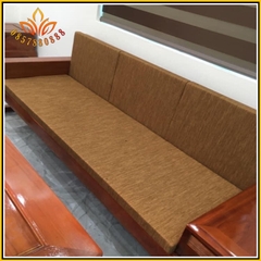 Đệm bông ép 5,5cm, chất vải thô dày siêu ấm, đệm ghế một màu,Đệm sofa