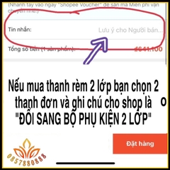 [ 𝗦𝗶𝗲̂𝘂 𝗿𝗲̉ ] Thanh treo rèm,Ray treo rèm cửa,Ống sào treo rèm