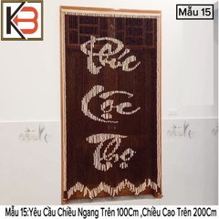 ✅ Rèm Phòng Thờ Phúc Lộc Thọ (Nhận làm theo kích thước) Màn bàn thờ