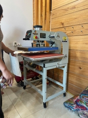 MÁY ÉP NHIỆT 40x60cm KHÍ NÉN 2 mâm