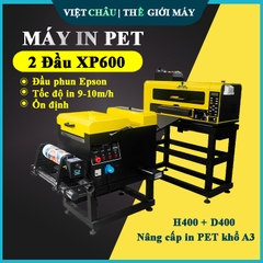 MÁY IN PET 2 ĐẦU XP600 KHỔ 30Cm
