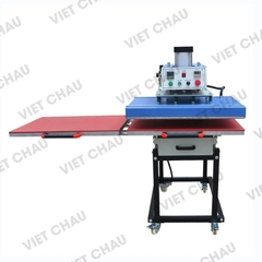 MÁY ÉP NHIỆT 60x80cm ĐẨY MÂM DƯỚI KHÍ NÉN