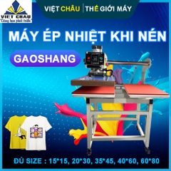 MÁY ÉP NHIỆT 40x50cm KHÍ NÉN 2 mâm