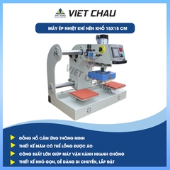MÁY ÉP NHIỆT 15x15cm KHÍ NÉN