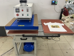 MÁY ÉP NHIỆT 60x80cm ĐẨY MÂM DƯỚI KHÍ NÉN