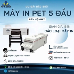 MÁY IN PET 5 ĐẦU KHỔ 60 I3200