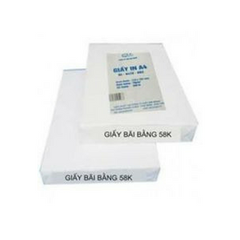 Giấy A4 - Bãi Bằng 58gsm nhà máy