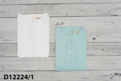 Đầm Thường Ngày Sát Nách Phom Chiết Eo Cotton Dài Qua Gối - D12224/1