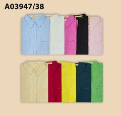 Áo Sơ Mi Cotton Tay Dài - A3534/157