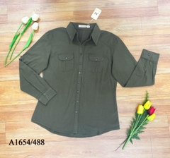 Áo Sơ Mi Linen Tay Dài - A1654/488