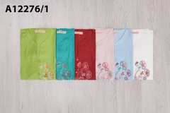 Áo Kiểu Xô Hàn Tay Lở Thêu Họa Tiết - A12276/1