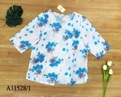 Áo Kiểu Xô Bông Tay Lở In Hoa - A11528/1