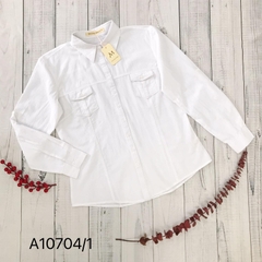 Áo Sơ Mi Cotton Tay Dài - A10704/1