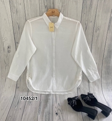 Áo Sơ Mi Cotton Tay Dài - A10452/1