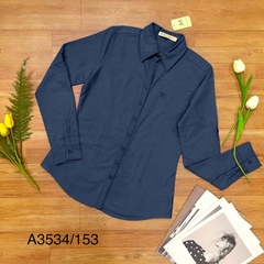 Áo Sơ Mi Cotton Tay Dài - A3534/153