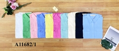 Áo Sơ Mi Linen Tay Con - A11682/1