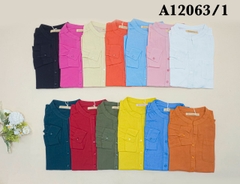 Áo Sơ Mi Linen Tay Dài - A12063/1