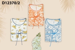 Đầm Thường Ngày Phom Suông Linen Lụa Dài Qua Gối - D12370/2