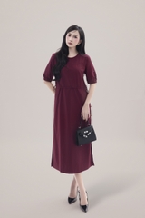 SWANLAKE | Váy Đầm Nữ Maxi Suông Vải Cotton Phối Ren Thêu Hoa Đục Lỗ 2 Lớp Có Túi Dạo Phố D13076LW01