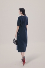 SWANLAKE | Váy Đầm Nữ Maxi Suông Vải Cotton Phối Ren Thêu Hoa Đục Lỗ 2 Lớp Có Túi Dạo Phố D13076LW01