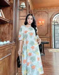 Đầm Suông Vải Linen Bông - D10621/1