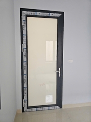 Cửa đi cánh mở nhôm hệ 55 châu âu Aluso