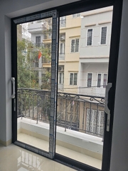 Cửa đi lùa 2 cánh  và 4 cánh nhôm hệ châu âu Aluso