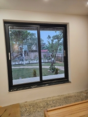 Cửa sổ lùa 2  cánh và 3 cánh hệ châu âu Aluso