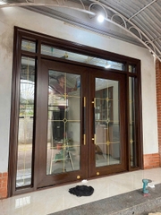 Hệ cánh thuỷ lực mở 2 chiều phòng khách