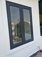 Hệ cửa đi và cửa sổ 55 vát cạnh trơn