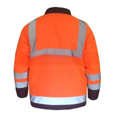 ÁO KHOÁC 3 LỚP MÀU CAM GẮN PHẢN QUANG