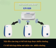 CHUÔNG BÁO KHÁCH KHÔNG DÂY KW-I328