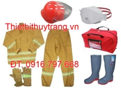 BỘ TRANG PHỤC CHỮA CHÁY MÀU VÀNG CÁT 5 MÓN QACC02