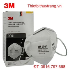 KHẨU TRANG LỌC BỤI BẢO VỆ HÔ HẤP 3M 9001