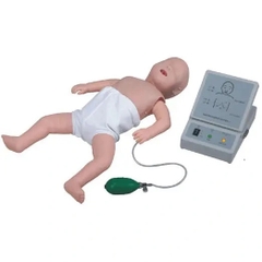 Mô hình hồi sức tim phổi trẻ em có monitor- Mô hình cấp cứu ngừng tuần hoàn trẻ em có monitor CPR160- Mô hình hồi sức cấp cứu trẻ em