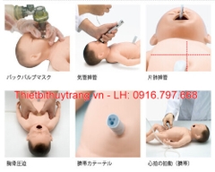 MÔ HÌNH HỒI SỨC CẤP CỨU TRẺ SƠ SINH LM-089 KOKEN