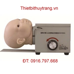 MÔ HÌNH XOAY CHỌC TĨNH MẠCH DA ĐẦU TRẺ SƠ SINH GD/HS6G