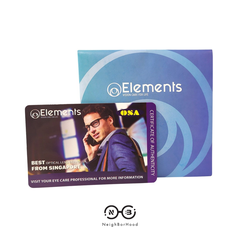 Tròng Elements Blue UV CUT chiết suất 1.67