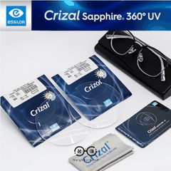 Tròng kính Crizal Sapphire chiết suất 1.67