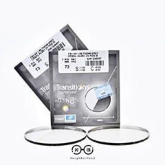 Tròng Kính Đổi Màu Essilor Crizal Transitions Signature Gen 8 chiết suất 1.56