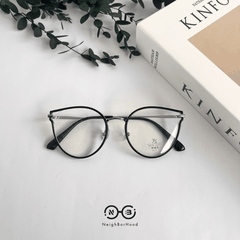 Gọng kính cận kim loại mắt mèo M2291 thời trang cho nữ