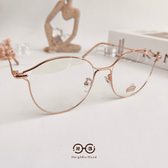 Gọng kim loại mắt mèo TN 72836 kc102