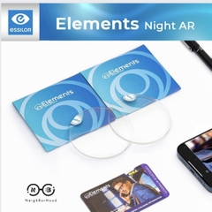 Tròng Element BLUE UV CUT Night AR loạn cao chiết suất 1.56