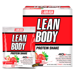 Labrada Nutrition - LeanBody bữa ăn thay thế thông minh | All-in-One Protein Shake Packets - 80 gói