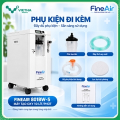 Máy Tạo Oxy FineAir 801BW-5 10 Lít/Phút Chính Hãng