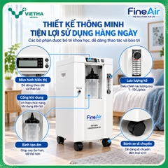 Máy Tạo Oxy FineAir 801BW-5 10 Lít/Phút Chính Hãng