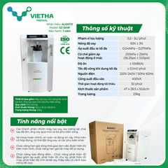 Máy Tạo Oxy Alkato SZ-5AW