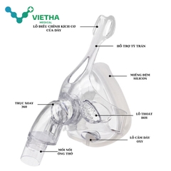 Mặt Nạ Máy Trợ Thở TM03 - FullFace Mask