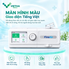 Máy trợ thở FineAir SS170 – TOPSON MEDICAL | 8 chế độ thở, giao diện tiếng Việt