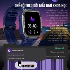 Đồng hồ thể thao, có la bàn, nghe gọi thông minh, Hubb Watch NX6a 1.43"HD, Chính hãng HUBBTRONIX